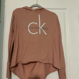 Calvin Klein Jeans Dusty Pink Hoodie